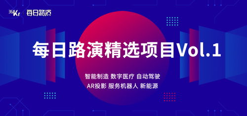 每日路演精選項目 Vol.1 探秘硬科技前沿——從智能制造到數(shù)字內(nèi)容的創(chuàng)新風(fēng)暴